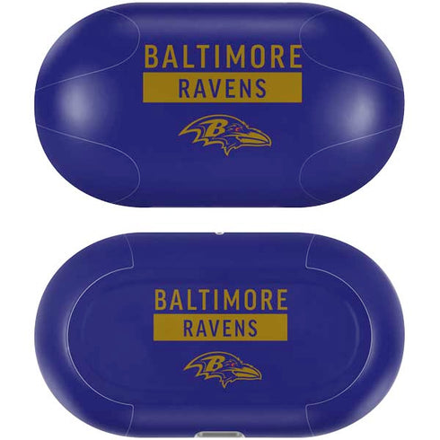 NFL Baltimore Ravens Purple Performance Series Galaxy Buds Plus Skin