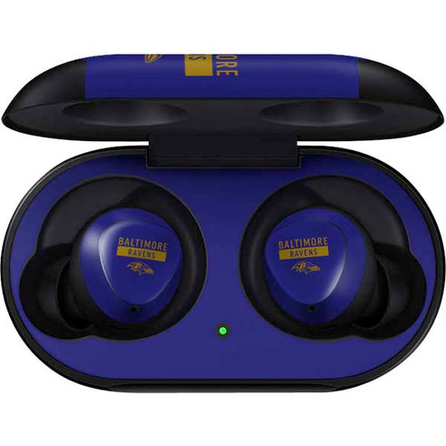 NFL Baltimore Ravens Purple Performance Series Galaxy Buds Skin