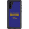 NFL Baltimore Ravens Purple Performance Series Galaxy Note 10 Waterproof Case