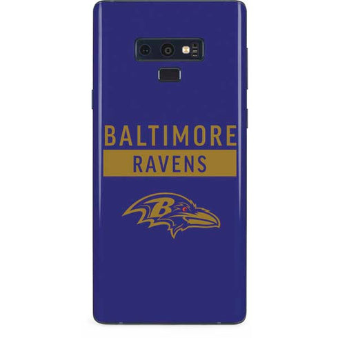 NFL Baltimore Ravens Purple Performance Series Galaxy Note 9 Skin