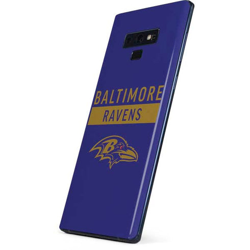 NFL Baltimore Ravens Purple Performance Series Galaxy Note 9 Skin