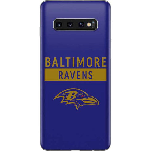 NFL Baltimore Ravens Purple Performance Series Galaxy S10 Skin
