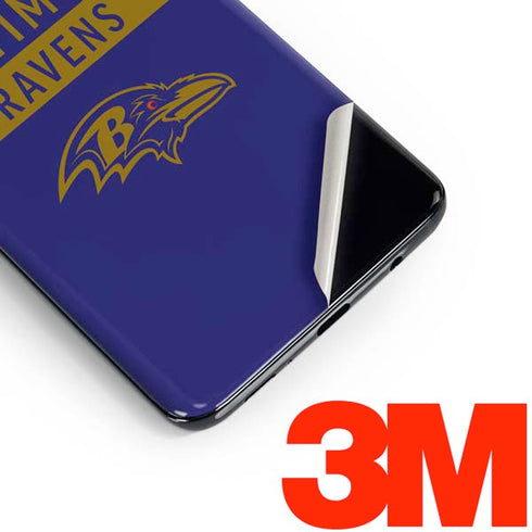 NFL Baltimore Ravens Purple Performance Series Galaxy S10e Skin