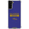 NFL Baltimore Ravens Purple Performance Series Galaxy S21 FE Clear Case