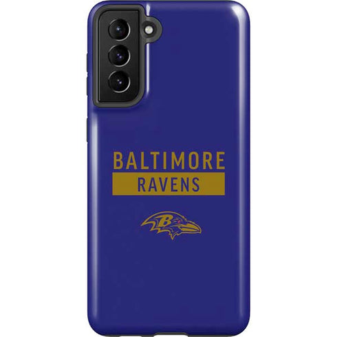 NFL Baltimore Ravens Purple Performance Series Galaxy S21 Plus 5G Pro Case