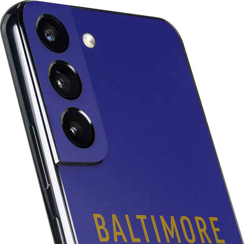 NFL Baltimore Ravens Purple Performance Series Galaxy S22 Plus Skin