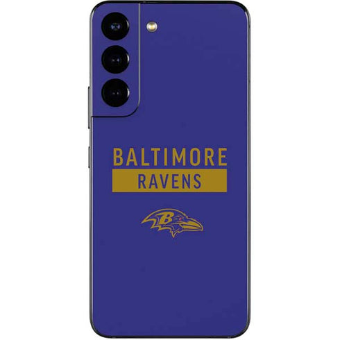 NFL Baltimore Ravens Purple Performance Series Galaxy S22 Skin