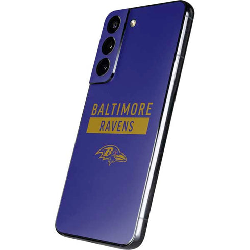 NFL Baltimore Ravens Purple Performance Series Galaxy S22 Skin