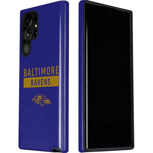 NFL Baltimore Ravens Purple Performance Series Galaxy S22 Ultra Pro Case