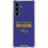 NFL Baltimore Ravens Purple Performance Series Galaxy S23 FE Clear Case