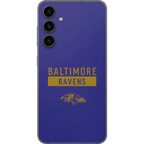 NFL Baltimore Ravens Purple Performance Series Galaxy S23 FE Skin