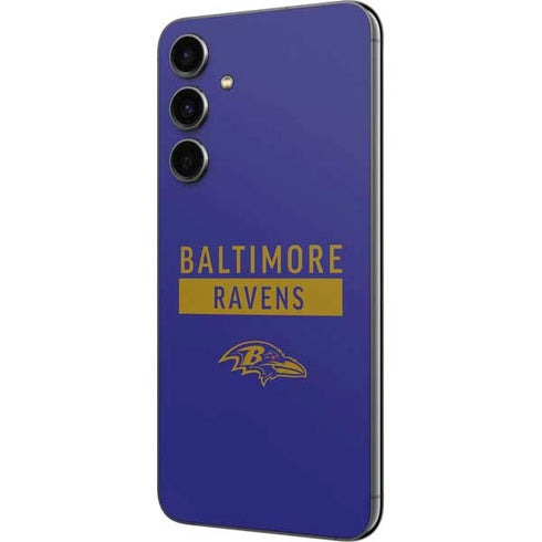 NFL Baltimore Ravens Purple Performance Series Galaxy S23 FE Skin