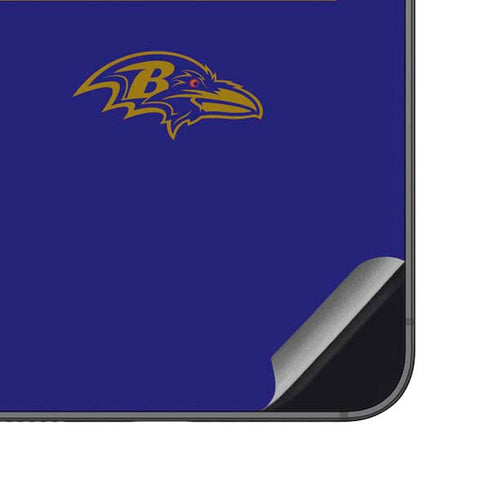 NFL Baltimore Ravens Purple Performance Series Galaxy S23 FE Skin