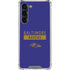 NFL Baltimore Ravens Purple Performance Series Galaxy S23 Plus Clear Case