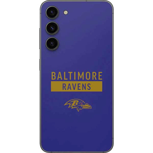 NFL Baltimore Ravens Purple Performance Series Galaxy S23 Plus Skin