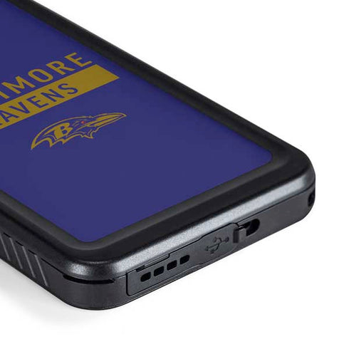 NFL Baltimore Ravens Purple Performance Series Galaxy S23 Plus Waterproof Case
