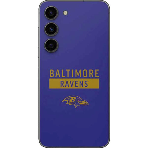 NFL Baltimore Ravens Purple Performance Series Galaxy S23 Skin