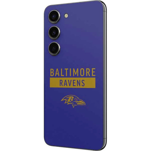 NFL Baltimore Ravens Purple Performance Series Galaxy S23 Skin