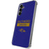 NFL Baltimore Ravens Purple Performance Series Galaxy S24 Plus Clear Case