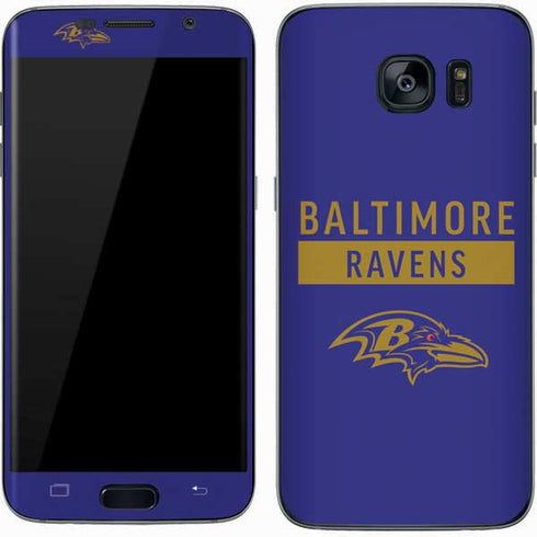 NFL Baltimore Ravens Purple Performance Series Galaxy S7 Skin