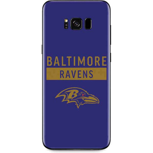 NFL Baltimore Ravens Purple Performance Series Galaxy S8 Plus Skin