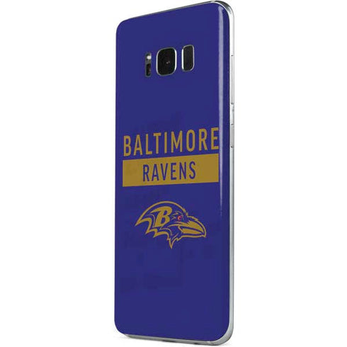 NFL Baltimore Ravens Purple Performance Series Galaxy S8 Skin
