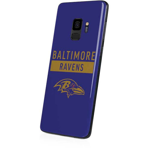 NFL Baltimore Ravens Purple Performance Series Galaxy S9 Skin