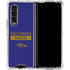 NFL Baltimore Ravens Purple Performance Series Galaxy Z Fold4 5G Clear Case