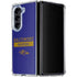 NFL Baltimore Ravens Purple Performance Series Galaxy Z Fold5 5G Clear Case