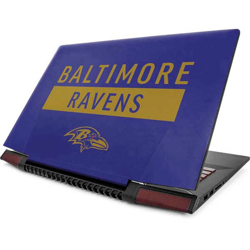 NFL Baltimore Ravens Purple Performance Series Lenovo IdeaPad Skin