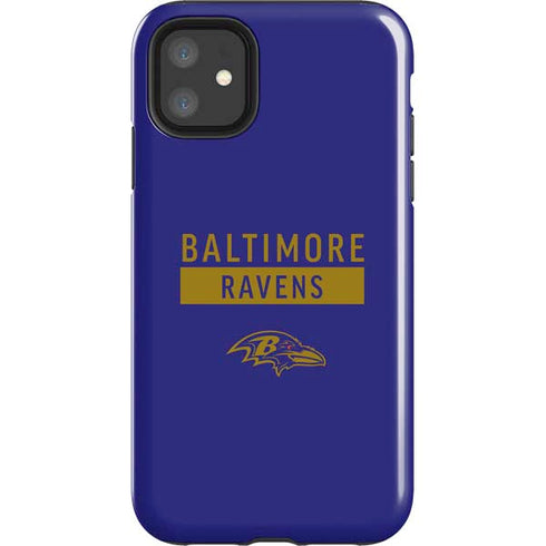 NFL Baltimore Ravens Purple Performance Series iPhone 11 Impact Case