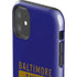 NFL Baltimore Ravens Purple Performance Series iPhone 11 Impact Case