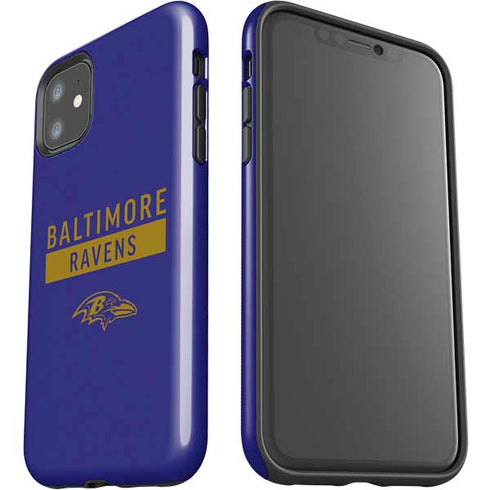 NFL Baltimore Ravens Purple Performance Series iPhone 11 Impact Case