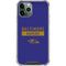 NFL Baltimore Ravens Purple Performance Series iPhone 11 Pro Max Clear Case