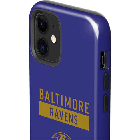 NFL Baltimore Ravens Purple Performance Series iPhone 12 Impact Case