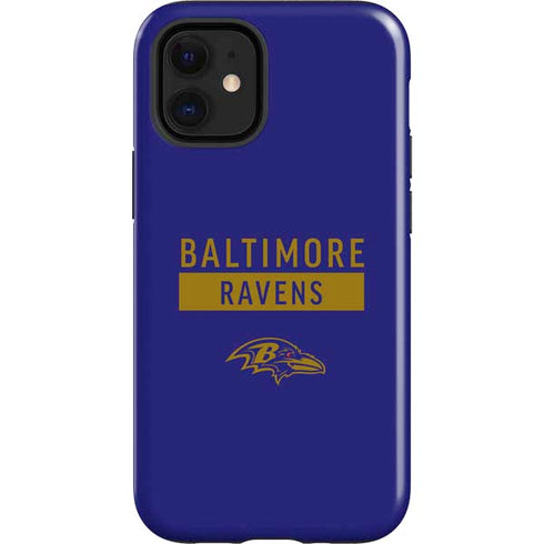 NFL Baltimore Ravens Purple Performance Series iPhone 12 Mini Impact Case