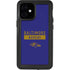 NFL Baltimore Ravens Purple Performance Series iPhone 12 Mini Waterproof Case