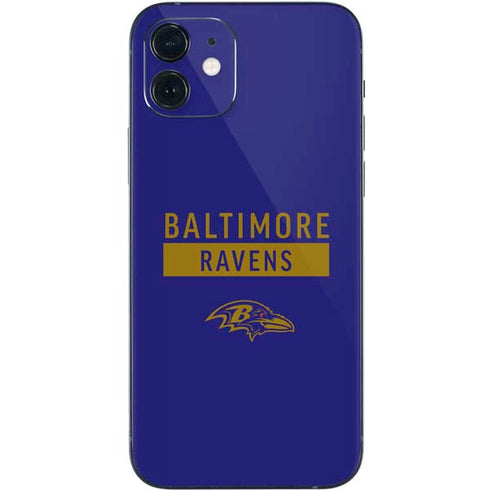 NFL Baltimore Ravens Purple Performance Series iPhone 12 Skin