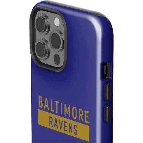 NFL Baltimore Ravens Purple Performance Series iPhone 13 Pro Max Impact Case