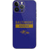 NFL Baltimore Ravens Purple Performance Series iPhone 13 Pro Max Skin