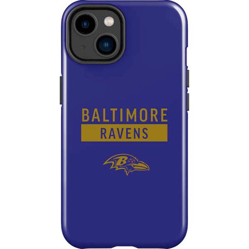 NFL Baltimore Ravens Purple Performance Series iPhone 14 Plus Impact Case