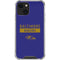 NFL Baltimore Ravens Purple Performance Series iPhone 15 Plus Clear Case