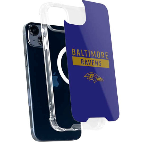 NFL Baltimore Ravens Purple Performance Series iPhone 14 Plus MagSafe Case
