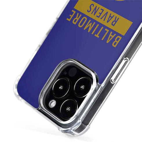 NFL Baltimore Ravens Purple Performance Series iPhone 14 Pro MagSafe Case