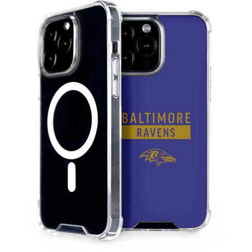 NFL Baltimore Ravens Purple Performance Series iPhone 15 Pro Max MagSafe Case
