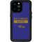 NFL Baltimore Ravens Purple Performance Series iPhone 14 Pro Max Waterproof Case