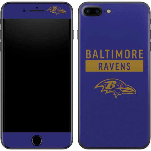 NFL Baltimore Ravens Purple Performance Series iPhone 8 Plus Skin