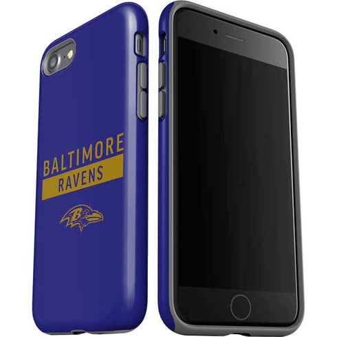 NFL Baltimore Ravens Purple Performance Series iPhone SE (2nd & 3rd Gen) Pro Case