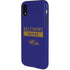 NFL Baltimore Ravens Purple Performance Series iPhone XR Pro Case