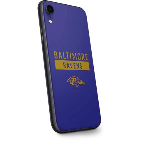 NFL Baltimore Ravens Purple Performance Series iPhone XR Skin